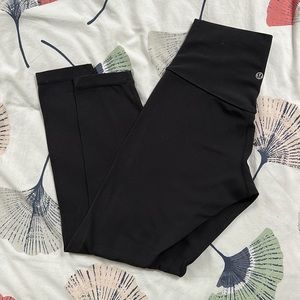 Lulu black align high rise leggings